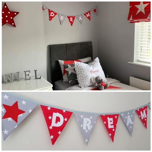 Eco-Friendly Personalised Cotton Bunting Made to Order