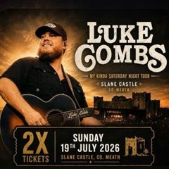 2 Luke combs tickets for sale open to offers