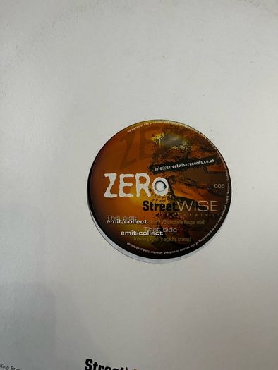 Zero - Emit/Collect Remixes 12" vinyl