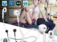 main image for ad Sweatproof Wireless Bluetooth Earphones Headphones Sport Gym For iPhone Samsung Sweat Proof