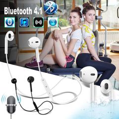 Sweatproof Wireless Bluetooth Earphones Headphones Sport Gym For iPhone Samsung Sweat Proof