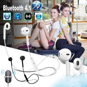 Sweatproof Wireless Bluetooth Earphones Headphones Sport Gym For iPhone Samsung Sweat Proof