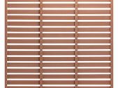 Fence Panel WPC 170x180 cm Brown