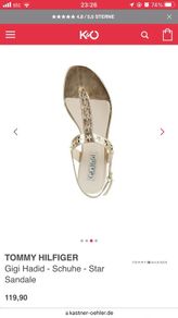 Tommy Hilfiger sandals - sz 40