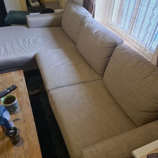 3-Seater sofa with chaise longue