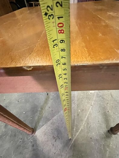 Compact wooden dining table - 2 available