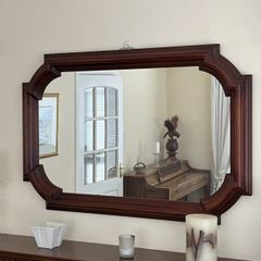 Large Mahogany Mirror