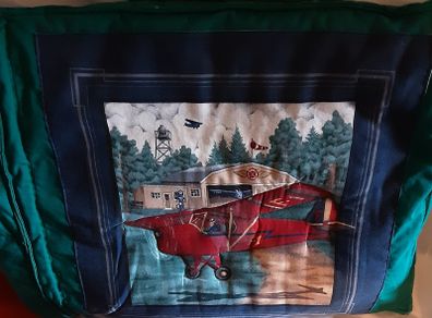 Nice unusual cushion come blanket