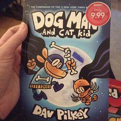 Dog Man and cat kid