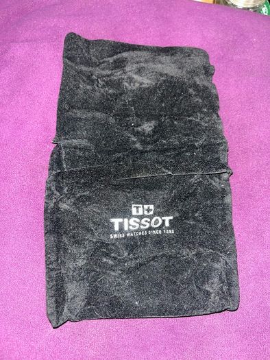 Tissot watch suede cover bag
