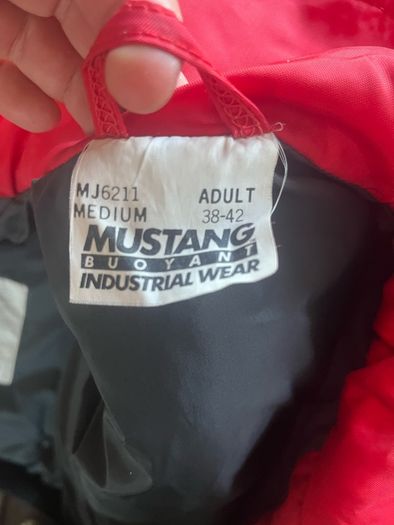 Mustang Life Jacket / Buoyancy Aid Bomber Jacket