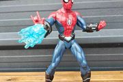 MARVEL Spiderman 10 inch 2012 Action Figure with Spinning Web HASBRO Motion and Talking