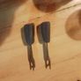Toyota Corolla E11 97-02 Front Driver & Passenger Seat Belt Stalks Image 4