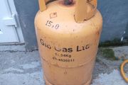 gas bottles (around half full)