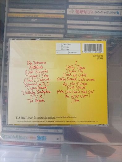 Bad Brains - Rock for Light CD