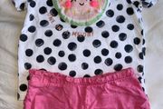 T-shirt &amp; shorts set 12-18 months