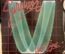 Survivor. Vital signs. Original 1984 release in vg condition
