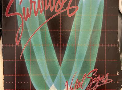 Survivor. Vital signs. Original 1984 release in vg condition