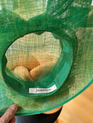 Beautiful Jacques Vert green occasion hat