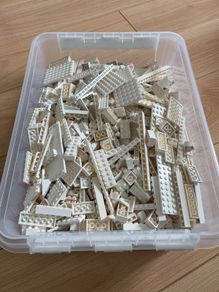 LEGO White bricks