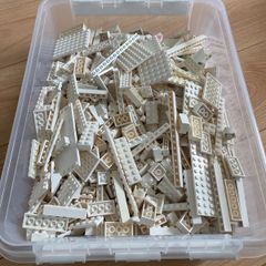 LEGO White bricks