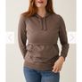 Boob Design Maternity Nursing Breastfeeding Hoodie Image 6