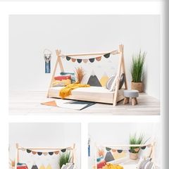 Toddler Teepee Bed