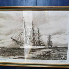 Nautical Signed Framed Print