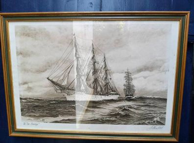 Nautical Signed Framed Print