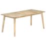 Dining Table 180x90x76 cm Solid Mango Wood Image 10