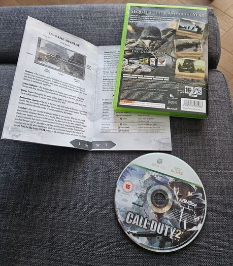 Call of Duty 2 XBox game