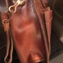 Leather Clutch Bag Image 5