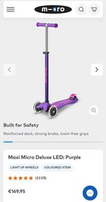 Maxi Micro Deluxe LED - Purple