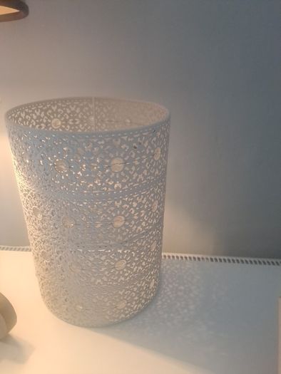 Lampshade metal white