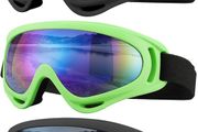 Ski Goggles, Motorcycle Goggles, 3 Pack Snowboard Snow Goggles for Men Women Adult Youth (FREE POSTAGE)