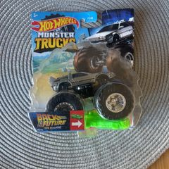 Hot  Wheels, Monster Trucks, Back to the Future Iced Time Machine, FYJ44