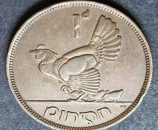 Ireland 1943 Penny 1d coin