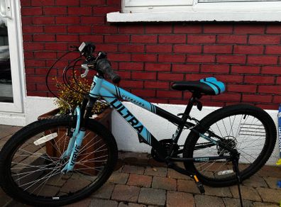 24 Inch Verve Ultra Mountain Bike Blue