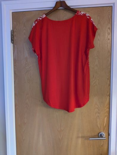 F&F Red Top.  Size 14.  B.N.W.T.