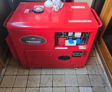 Diesel silent generator 6.5 kw 3-Phase/ 1-phase