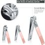 FREE P&P | 10pcs Professional Nail Clippers Kit Pedicure Care Tools-Stainless Steel Grooming Tools for Travel Image 3