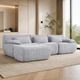 Softy Modular Compression Sofa Set Chaise Combi