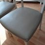 2 x Dining chairs EZ Living dining chairs Bentley Designs Montreux leather seat Image 3