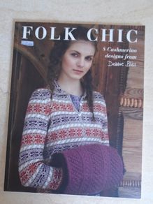 Folk Chic, Debbie Bliss knitting book, Knitting patterns, Craft supplies,Hobbies