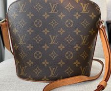Louis Vuitton Drouot Shoulder Bag in Monogram Canvas