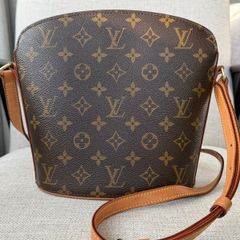 Louis Vuitton Drouot Shoulder Bag in Monogram Canvas