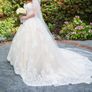 Wedding dress (blush pink) (bought for e2200) Image 3