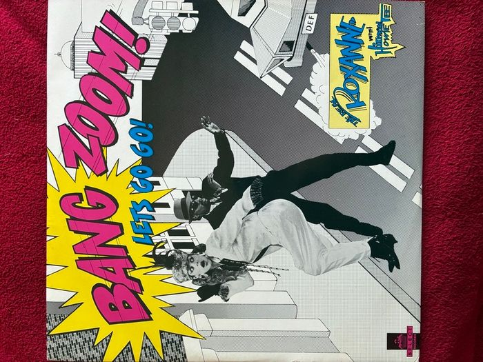 The Real Roxanne and Hitman Howie Tee - Bang Zoom Lets Go Go 12 inch Hip hop vinyl