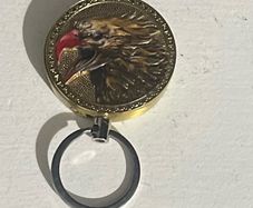 Golden Eagle Keychain Refillable Lighter