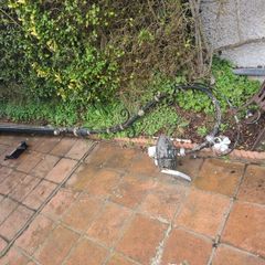 large cast iron lamp post